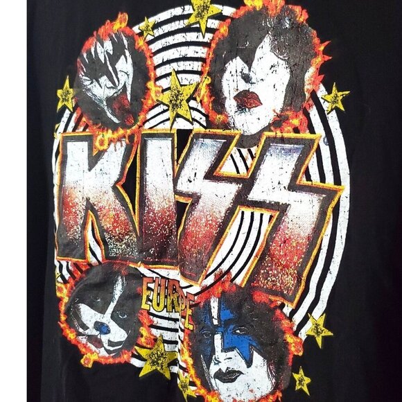 KISS 2021 End of the Road Tour Tee L | European Leg Concert Shirt - Picture 5 of 9